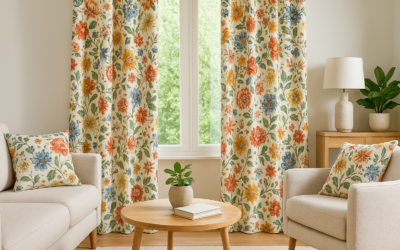 Tende a fantasia: come inserire le stampe con eleganza e armonia negli ambienti